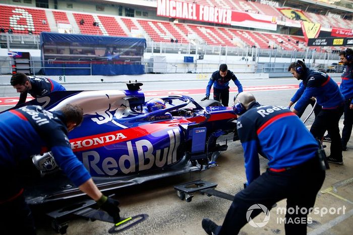 Alex Albon, Scuderia Toro Rosso STR14