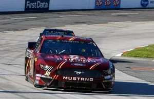 Aric Almirola, Stewart-Haas Racing, Ford Mustang SHAZAM! / Smithfield