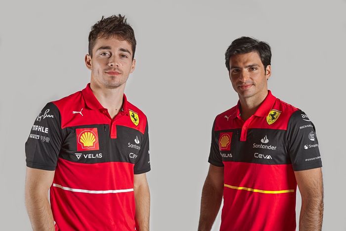 Charles Leclerc, Carlos Sainz Jr, Ferrari