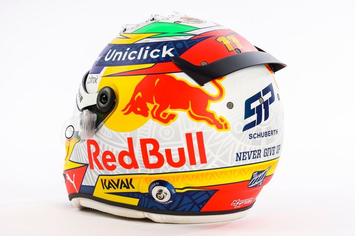 Casco de Sergio Pérez, Red Bull Racing