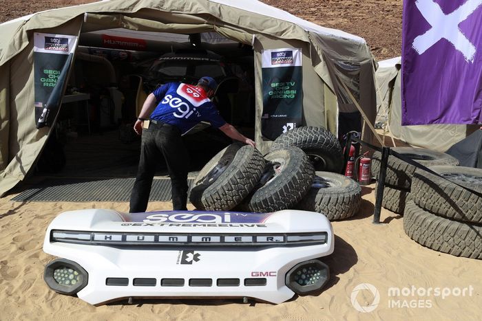 Los boxes de Chip Ganassi Racing
