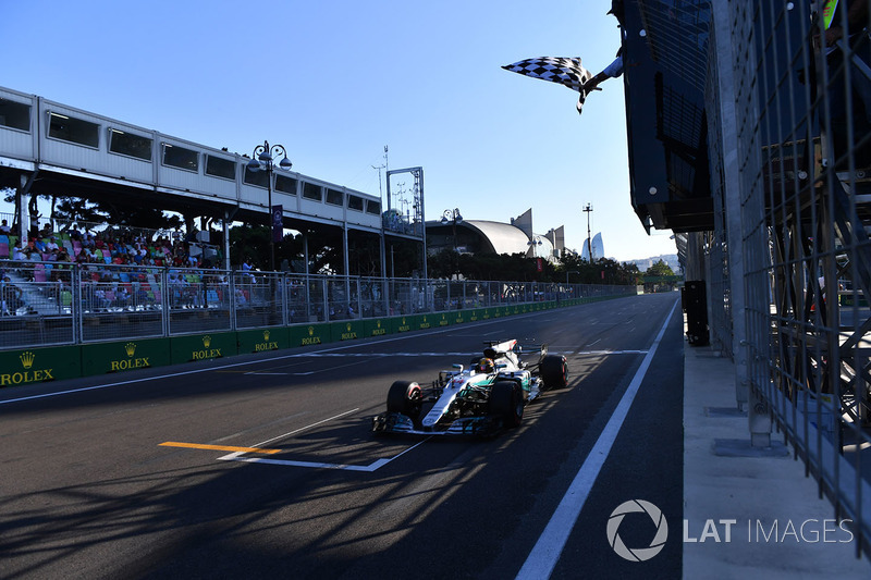 GP do Azerbaijão: Lewis Hamilton, Mercedes AMG (5 - Hamilton supera recorde de Senna)