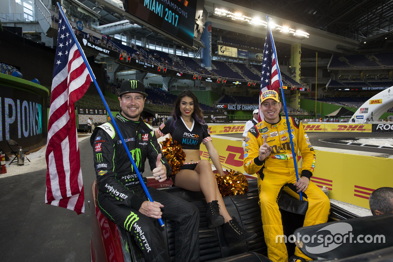 Team USA NASCAR Kurt Busch and Kyle Busch