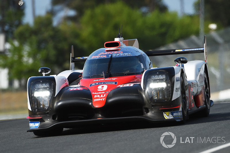 #9 Toyota Gazoo Racing Toyota TS050 Hybrid: Jose Maria Lopez, Yuji Kunimoto, Nicolas Lapierre