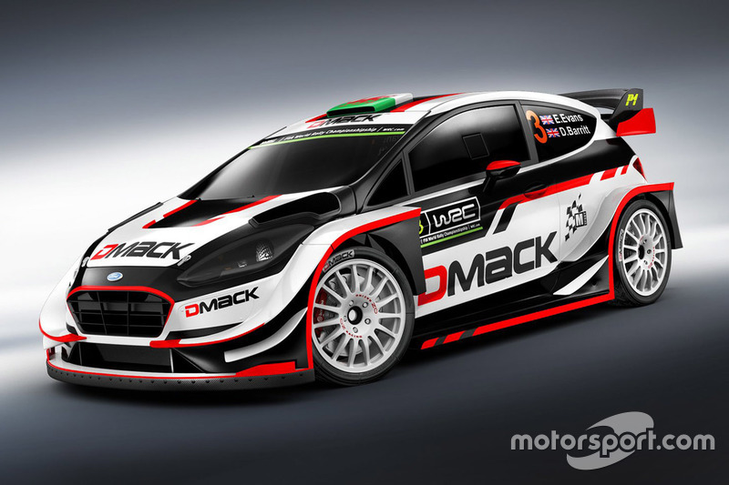 Elfyn Evans, Daniel Barritt, DMACK World Rally Team, Ford Fiesta WRC