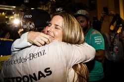 Nico Rosberg, Mercedes AMG F1 celebra su campeonato con el equipo y su esposa  Vivian Rosberg