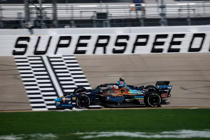 Felix Rosenqvist, Meyer Shank with Curb-Agajanian