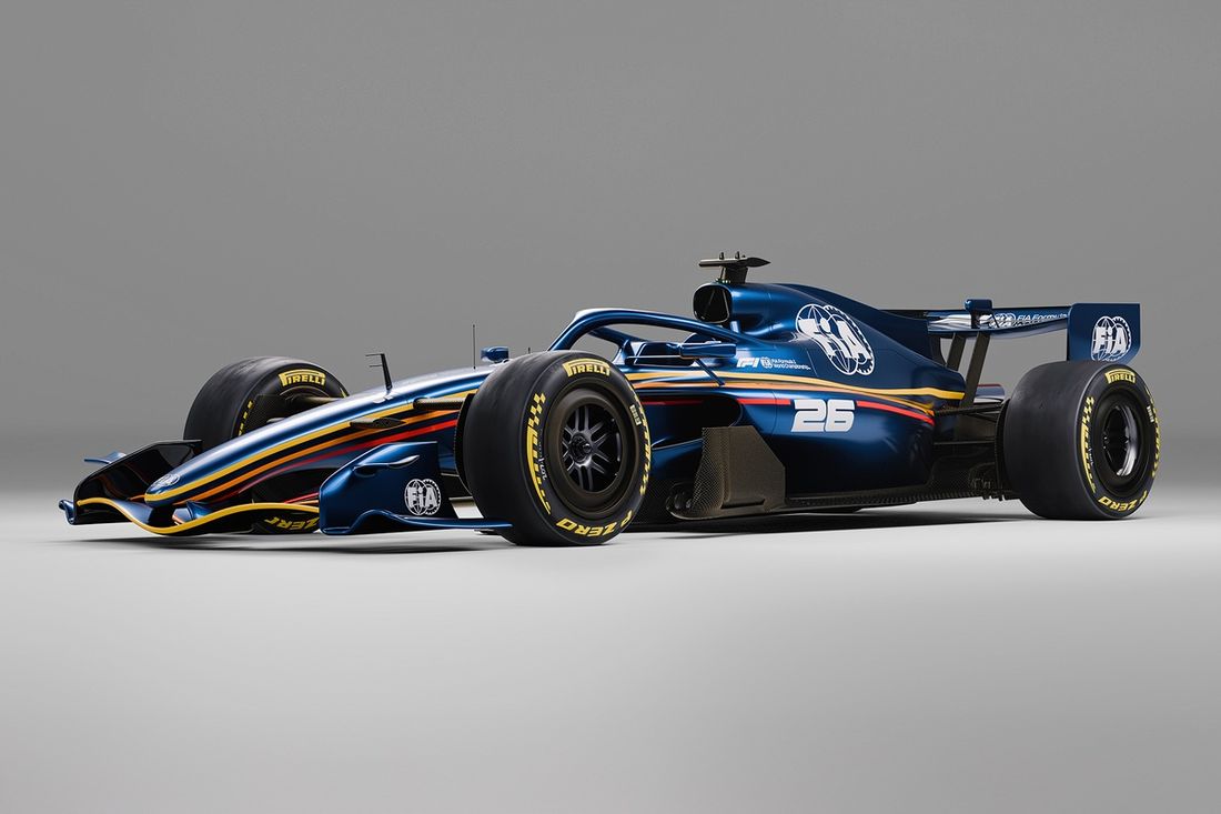 Render bolidu FIA F1 na rok 2026