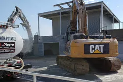 Demolición del Paddock
