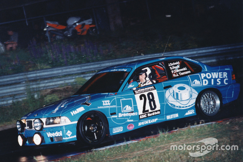 1997: Johannes Scheid, Sabine Reck, Hans-Jürgen Tiemann, Peter Zakowski (BMW M3 E36)