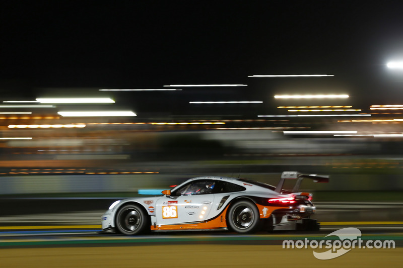 47: #86 Gulf Racing Porsche 911 RSR: Michael Wainwright, Benjamin Barker, Alex Davison, 3'51.391