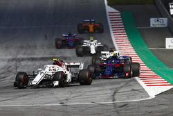 Charles Leclerc, Sauber C37, Pierre Gasly, Toro Rosso STR13, Lance Stroll, Williams FW41, Sergey Sirotkin, Williams FW41