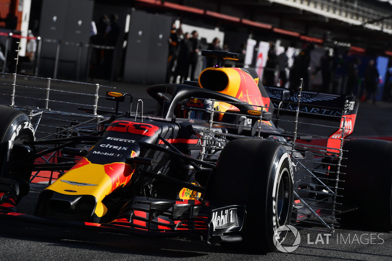 Max Verstappen, Red Bull Racing RB14 aero sensörü