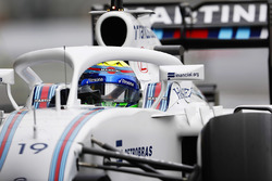 Felipe Massa, Williams FW38 Mercedes, con el Halo