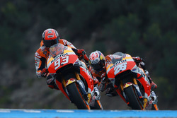 Marc Márquez, Repsol Honda Team y Dani Pedrosa, Repsol Honda Team
