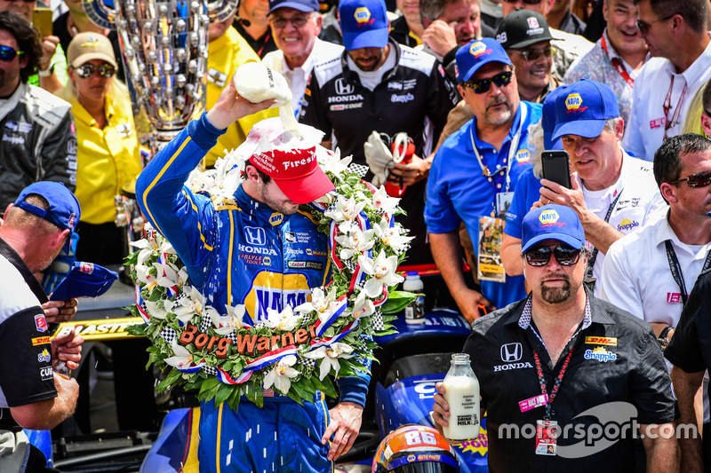 Alexander Rossi, Herta - Andretti Autosport Honda, ganador de la carrera