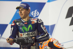 Podium: el ganador, Jorge Lorenzo, Yamaha Factory Racing