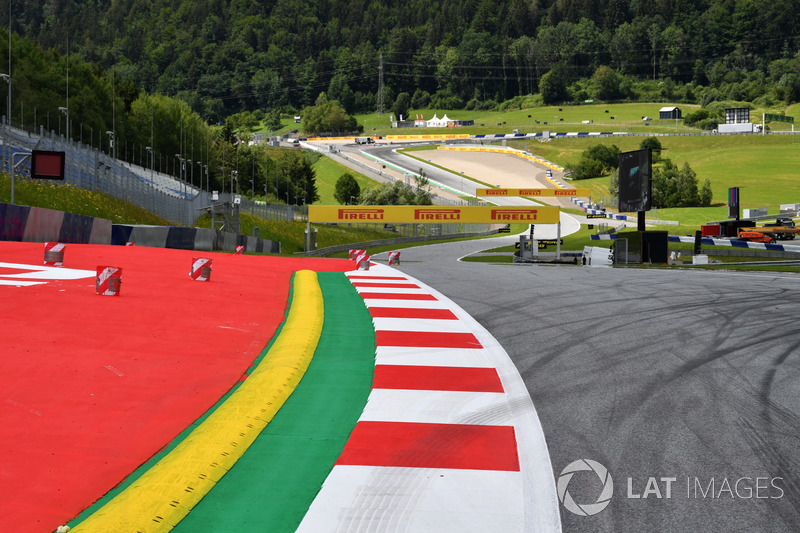 Dettaglio della pista del Red Bull Ring