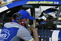 Jimmie Johnson, Hendrick Motorsports Chevrolet and Chad Knaus