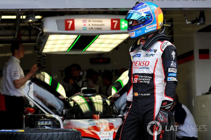 #8 Toyota Gazoo Racing Toyota TS050: Fernando Alonso