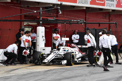 Пит-стоп: Маркус Эрикссон, Alfa Romeo Sauber C37