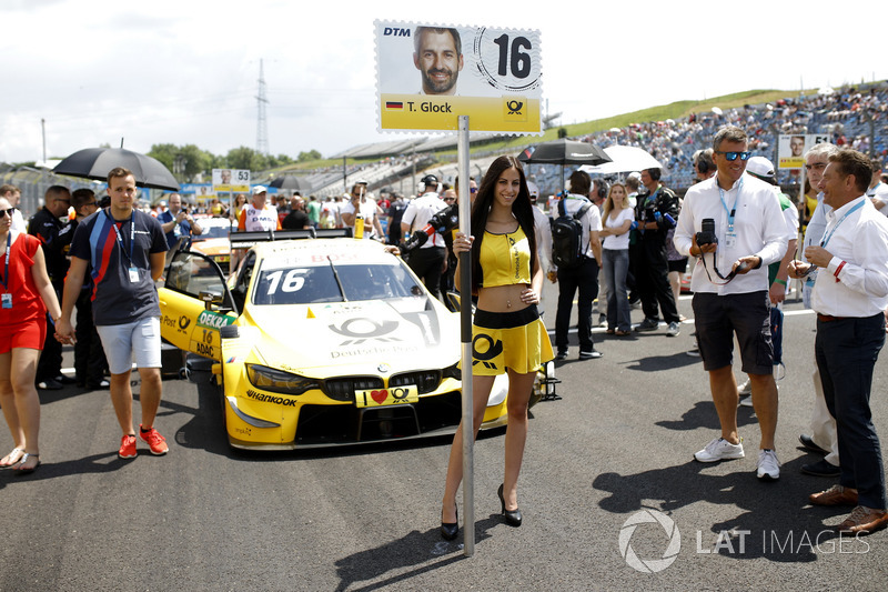 Grid girl of Timo Glock, BMW Team RMG