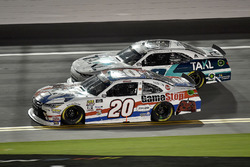 Christopher Bell, Joe Gibbs Racing, Toyota Camry GameStop PDP and Tyler Reddick, JR Motorsports, Chevrolet Camaro Takl