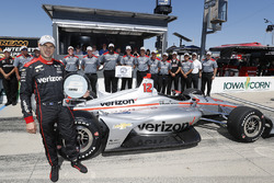 Polesitter Will Power, Team Penske Chevrolet