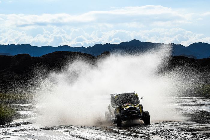 Reinaldo Varela e Gustavo Gugelmin no Dakar 2018