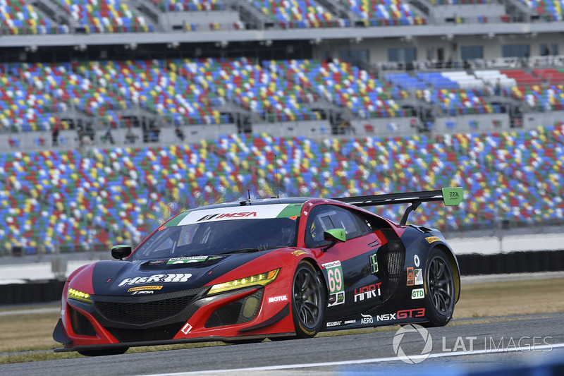 #69 HART Acura NSX GT3, GTD: Chad Gilsinger, Ryan Eversley, Sean Rayhall, John Falb