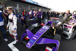 Sam Bird, DS Virgin Racing, en la parrilla