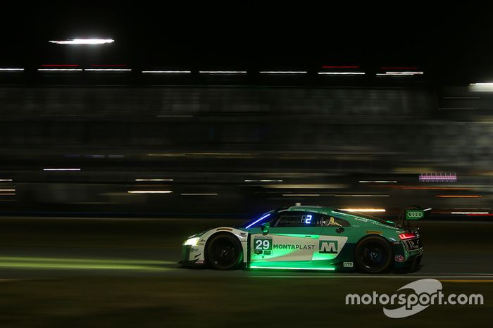 #29 Montaplast by Land-Motorsport Audi R8 LMS GT3: Christopher Mies, Sheldon van der Linde, Jeffrey Schmidt, Kelvin van der Linde