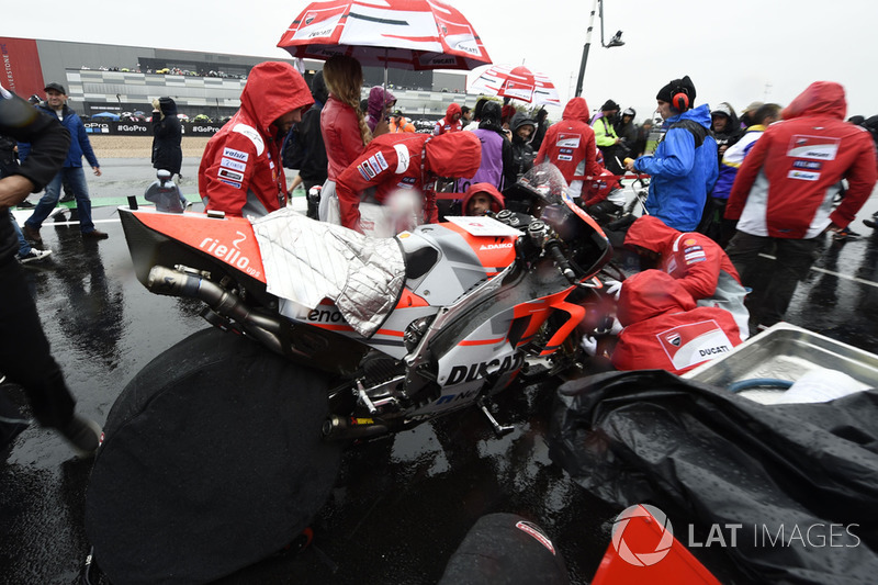 Команда Ducati на стартовій решітці