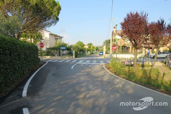 Unfallstelle von Nicky Hayden in Misano