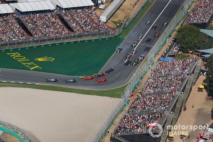 Valtteri Bottas, Mercedes AMG W10, Lewis Hamilton, Mercedes AMG F1 W10, Sebastian Vettel, Ferrari SF90, Max Verstappen, Red Bull Racing RB15, Charles Leclerc, Ferrari SF90