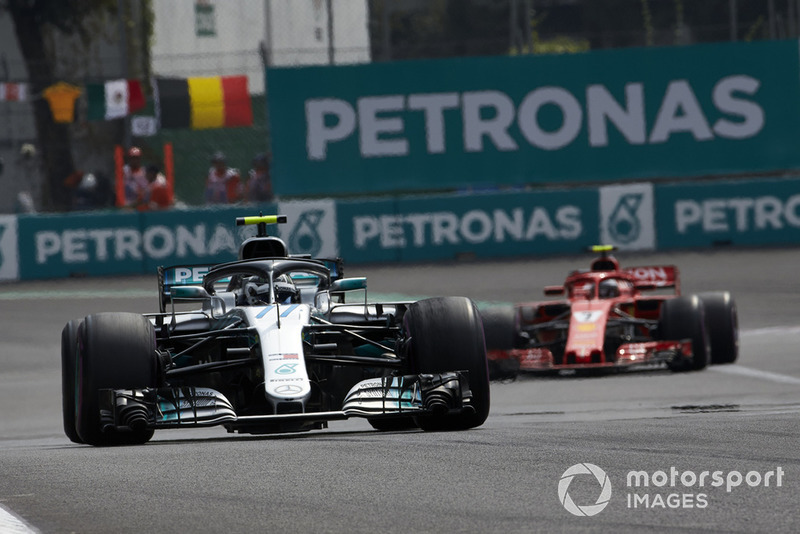 La course au titre des constructeurs entre Mercedes et Ferrari