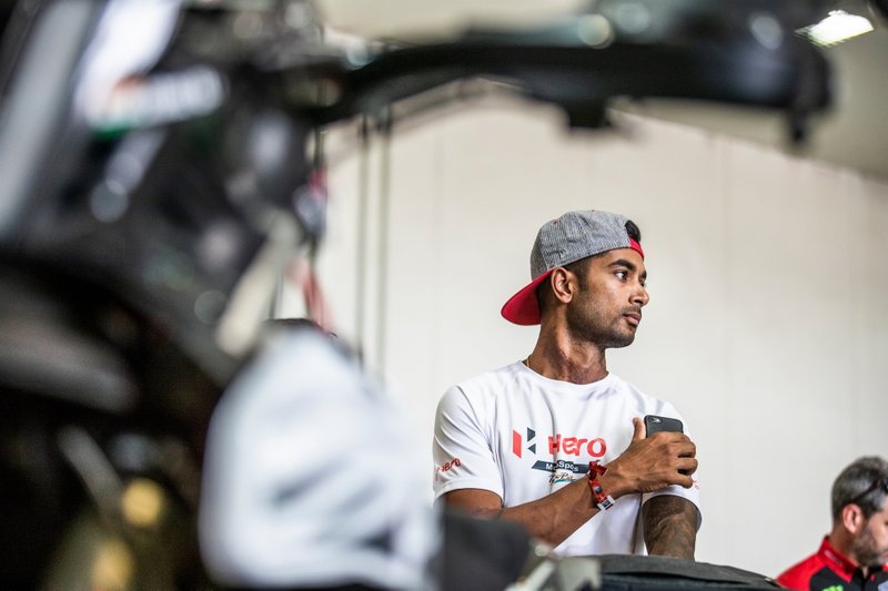 #50 HERO Motorsports Team Rally: CS Santosh