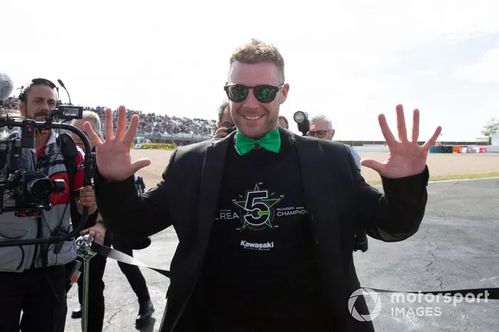 Jonathan Rea, Kawasaki Racing Team festeggia il suo quinto titolo