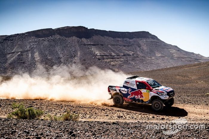 #307 Toyota Gazoo Racing Toyota Hilux: Giniel de Villiers, Alex Haro