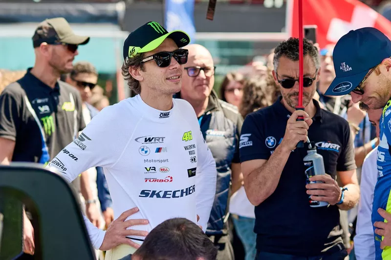 #46 Team WRT, BMW M4 GT3: Valentino Rossi, Maxime Martin