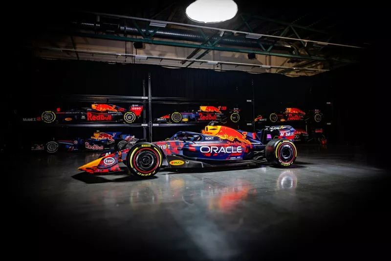 La livrée de la RB20 de Red Bull Racing pour le GP de Grande-Bretagne