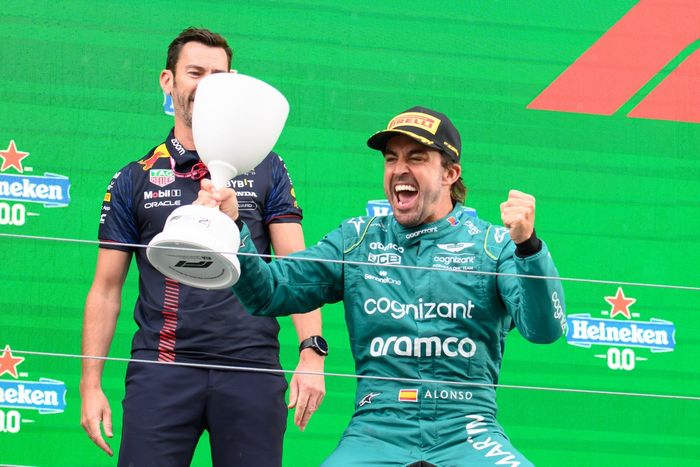 122- Fernando Alonso, 2º en el GP de Países Bajos 2023 con Aston Martin