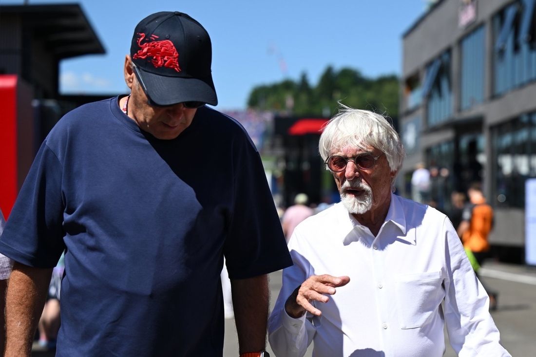 Bernie Ecclestone in the Paddock  prior to the F1 Grand Prix of Austria .