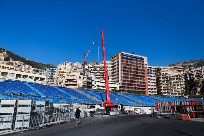 Preparación del GP de Mónaco