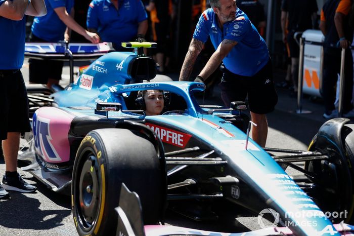 Oscar Piastri, piloto reserva del equipo Alpine F1 