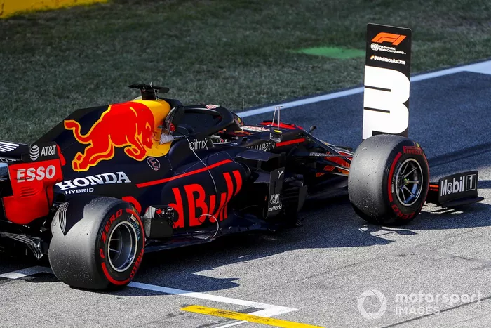 Tercero Max Verstappen, Red Bull Racing