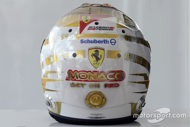 Casco de Fernando Alonso, Scuderia Ferrari