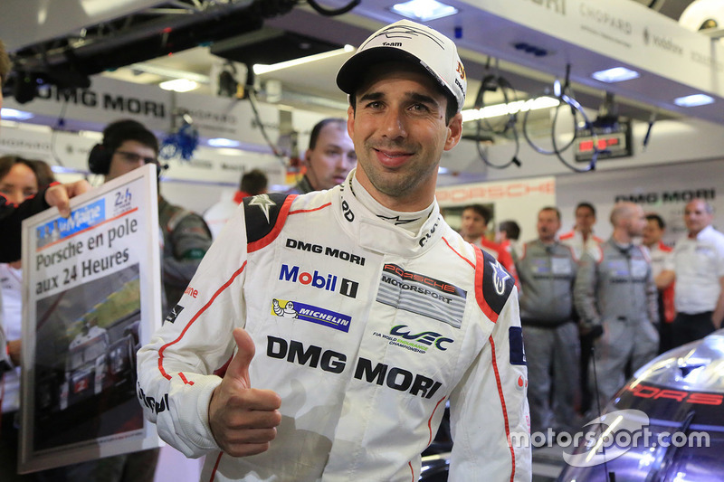 Ganador de la pole #2 Porsche Team Porsche 919 Hybrid: Neel Jani