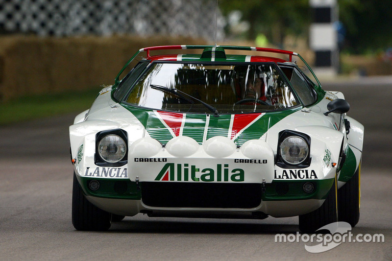 Markku Alen in the 1976 Lancia Stratos