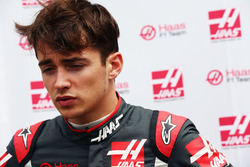 Charles Leclerc, Haas F1 Team Piloto de prueba